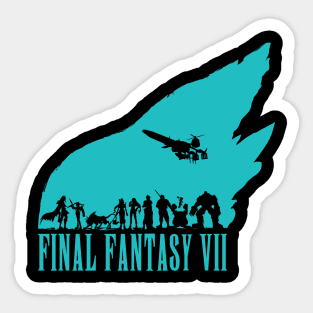 Final Fantasy VII - The Party Sticker